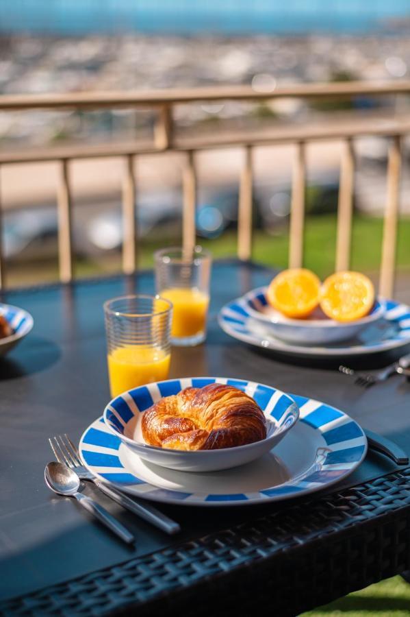 La Grande Palmeraie - Spacieux Studio Avec Vue Mer, Terrasse, Port De Garavan Menton Extérieur photo