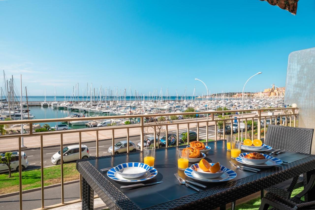 La Grande Palmeraie - Spacieux Studio Avec Vue Mer, Terrasse, Port De Garavan Menton Extérieur photo